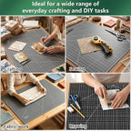 WorkLion Self Healing Cutting Mat 24''x36'': Double-Sided 5-Ply Craft Cutting - Image 7