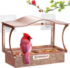 Window Bird Feeder, Metal - by DesGully