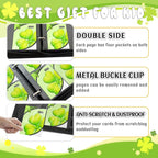 Trading Card Binder 4 Pocket, Card Binder 400 Pockels Card Book Holder Cards - Image 5