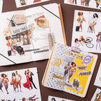 JOYCHOIC Scrapbook Stickers Set, Junk Journal Supplies, Planner DIY Arts Craft - Image 5