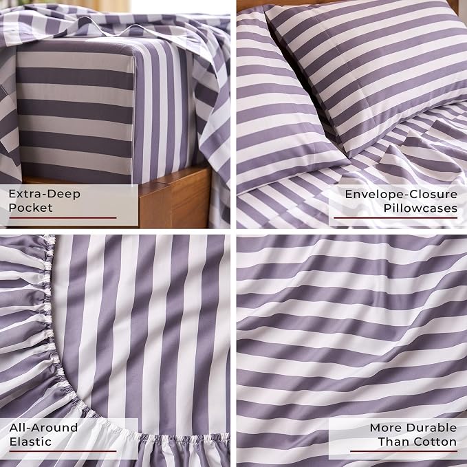 Mellanni California King Sheets Set - Image 5