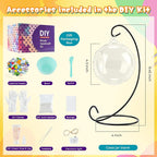 Joyclub DIY Mosaic Candle Holder Kit Mosaic Kits - Image 3