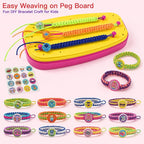 Arts and Crafts for Kids Age 8-12 Friendship Bracelet Making Kit for Girls - Image 5