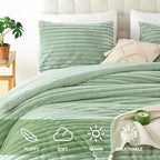 Smoofy Fluffy King Size Comforter Set 3 Pieces - Image 2
