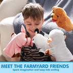 JOYIN 6Pcs Kids Hand Puppet Set - Image 3