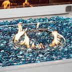 FANTIAN 5Lb Blue Flat Glass Marbles - Image 7