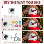 MUCUNNIA 120pcs 12mm 3D Glitter Safety Eyes - Image 8