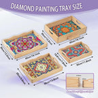 EWJRNSF 5D Diamond Painting Mandala Diamond Art Kits - Image 2