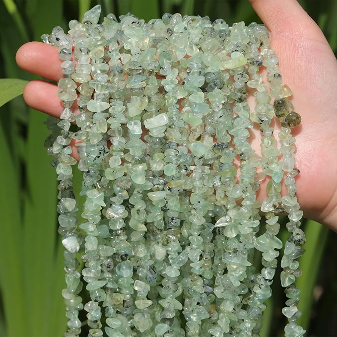 400pcs Natural Chip Stone Beads - Image 6