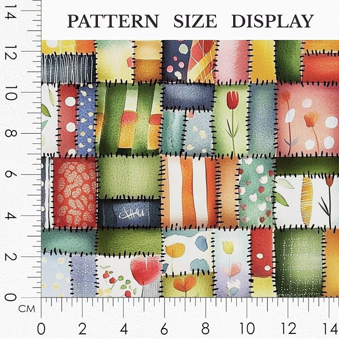 100% Cotton Fabric by the Yard – Turkish Quality Quilting & Sewing Fabric - Image 3