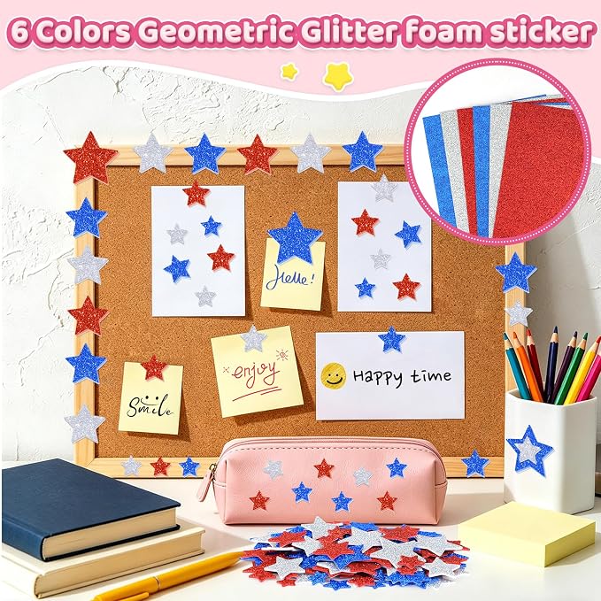 870Pcs Foam Stickers - Image 4