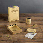 WS Game Company Yahtzee Vintage Bookshelf Edition, Luxury Dice Game in - Image 2