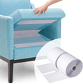 4.4''×16.5 Feet White Heavy Duty Hook and Loop Tape Adhesive, Keep Couch by ThankforvisitingSKYNEO