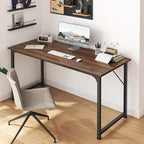 Huuger Computer Desk, 48 Inch Office Desk, Gaming Desk - Image 5