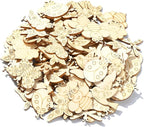 LiQunSweet 200 Pcs Insects Unfinished Wood Cutout Butterfly Bee Ladybug - Image 8