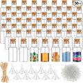 Bokon 50 Packs Mini Plastic Bottles by Bokon