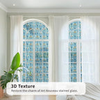 3D Vintage Stained Glass Window Film - Image 4