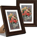 Vittanly 5x7 Picture Frames Set of 2, Ornate Vintage Photo Frame by Vittanly