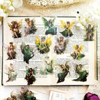 Yoksas Fantasy Butterfly Fairy Scrapbook Stickers - Image 7