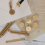 UNIQOOO 6 Pcs Wax Seal Stamp Set, Floral Stamps Botanical Sealing Stamper Kit - Image 9