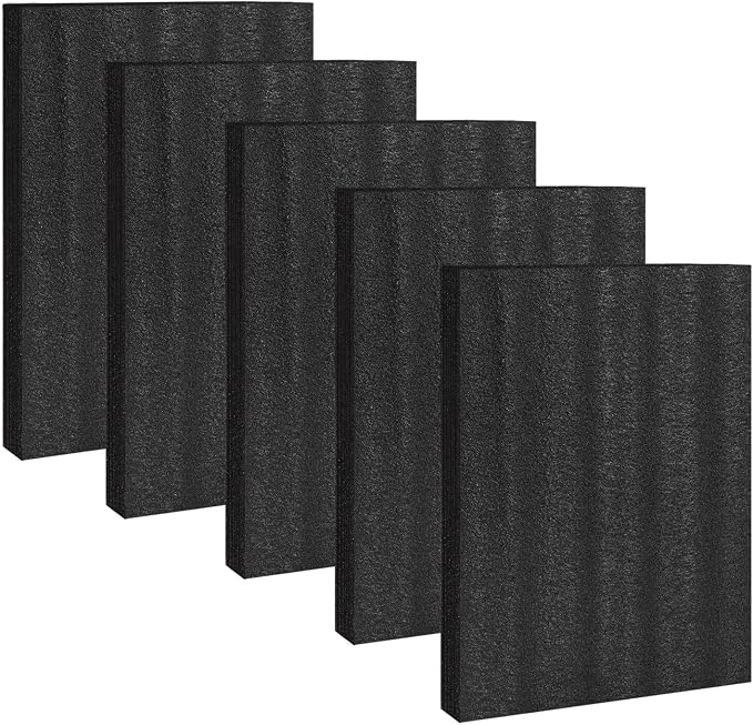 AurDo 5 Pcs Black Polyurethane Foam Sheet, Toolbox Storage by Unknown