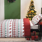downluxe Christmas Comforter Set King - Image 3