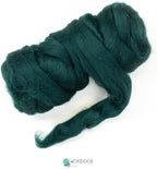 Colored Natural Wool roving, 8 OZ. Best Wool - Image 2