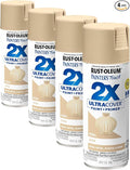 Rust-Oleum 334067 Painter's Touch 2X Ultra Cover Spray Paint, 12 oz, Satin by Rust-Oleum