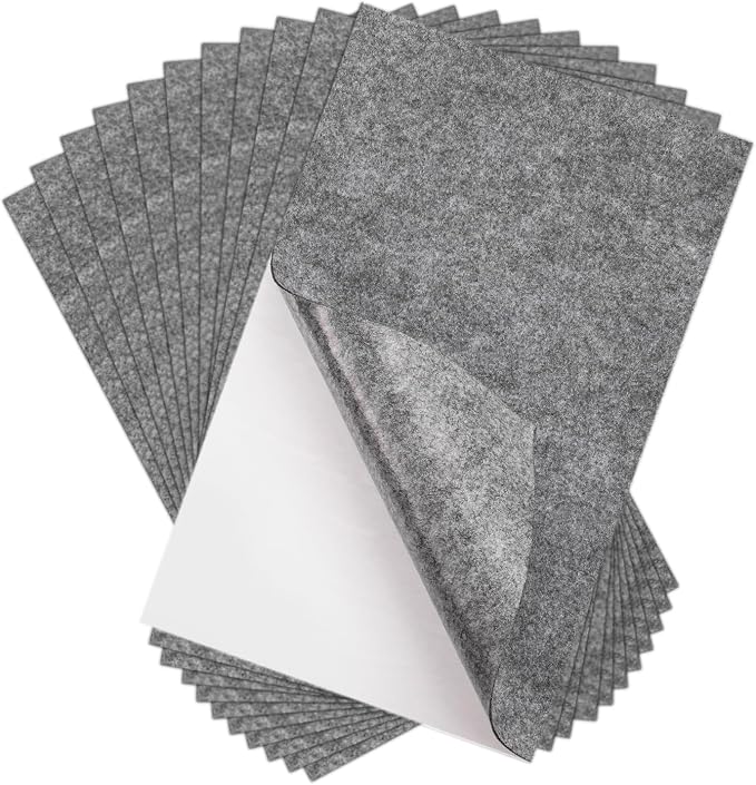 MECCANIXITY Adhesive Felt Sheets, Felt Fabric Crafts Back Adhesive Felt Sheets by MECCANIXITY