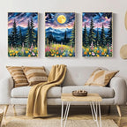 Mandun 3 Pack Paint by Numbers Kit - Image 3