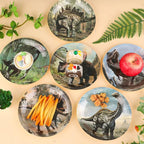 Naozinebi 72PCS Dinosaur Birthday Plates Dinosaur Party Supplies Dino World - Image 4