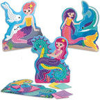 ORB The Factory Sticky Mosaics Mermaids Blue/Yellow/Orange/Purple - Image 3