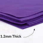 Threadart Purple Premium Felt Sheets - Image 3