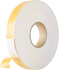 Kikerike Self Adhesive Foam Tape Weatherstrip 1in x 1/16in x 66Ft High Density by Kikerike
