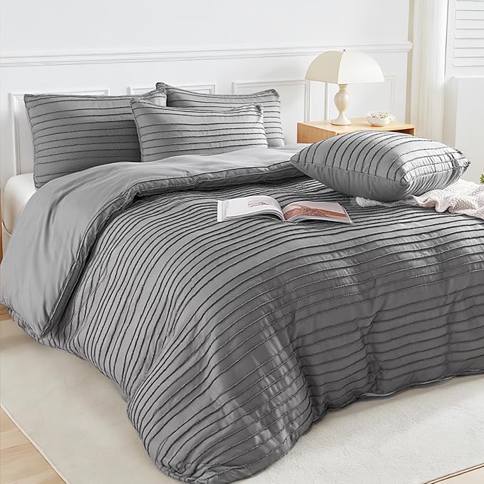 NEXHOME PRO Duvet Cover King Size, Soft and Lightweight Microfiber Comforter by NEXHOMEPRO