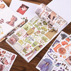 Vintage Washi Stickers for Scrapbooking, Scrapbook Stickers for Junk Journals - Image 4