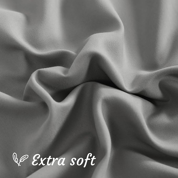 NTBAY Standard Pillow Cases Set of 2, 2 Pack Brushed Microfiber 20x26 Pillow - Image 6