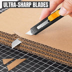 24-Pack Retractable Box Cutter | 9mm Snap-Off Blades - Image 2