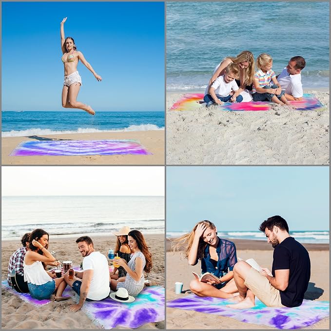 Dielianyi 2PCS Turkish Beach Towels - Image 6