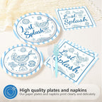96Pcs Last Splash Bachelorette Party Decorations Beach Bachelorette Plates and - Image 4
