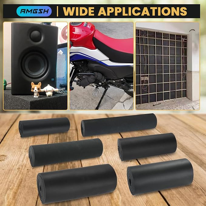 1/2" Thick × 13" Wide × 60" Long Closed-Cell Foam Neoprene Padding, - Image 6