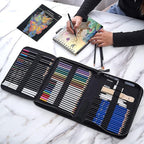 Prina 76 Pack Drawing Set Sketching Kit, Pro Art Supplies - Image 7