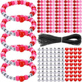 Ferreve 35 Sets Valentine's Day Christian Craft Kit Jesus Love Me DIY Bead by Ferreve