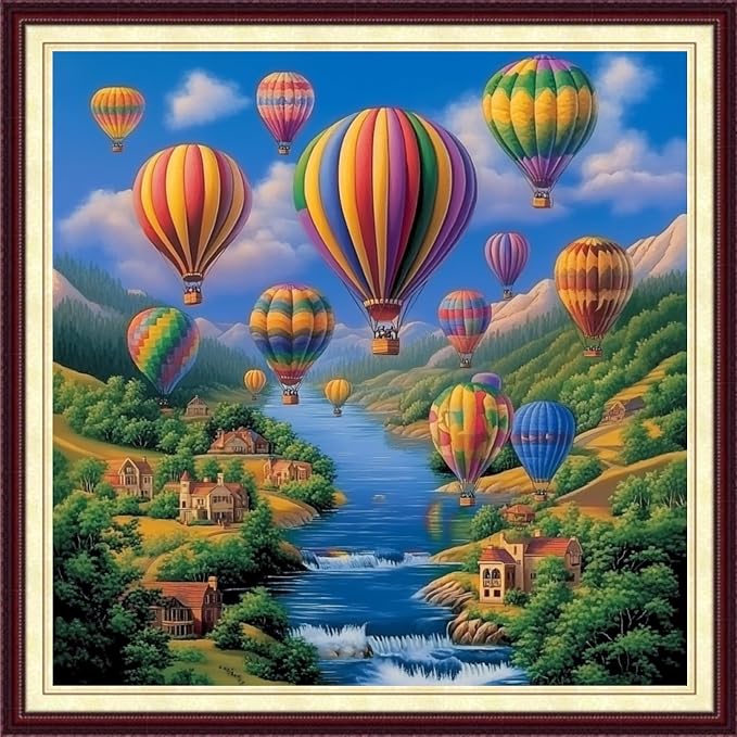 Fanxvivy Stamped Counted Cross Stitch Kits by Fanxvivy