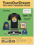 TransOurDream Dark Heat Transfer Paper by TransOurDream