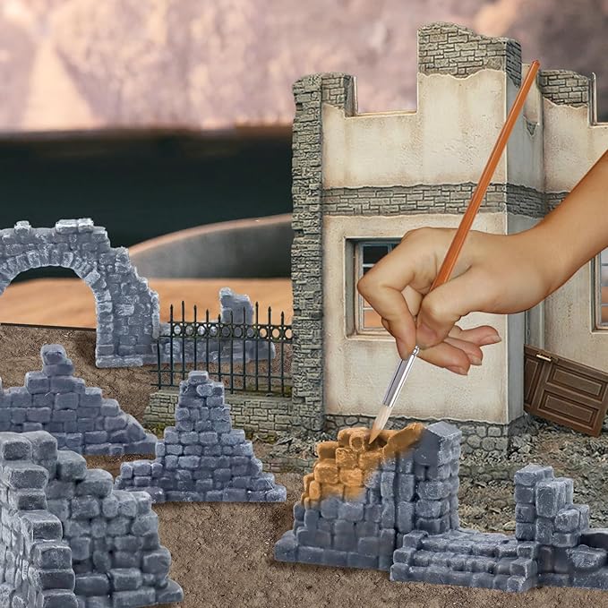 Warmtree Ruined Stone Walls Set, Terrain Scenery - Image 5