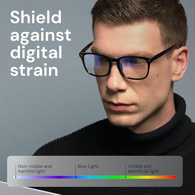 Gaoye Milky Blue Light Glasses for Computer & Gaming - Image 5