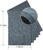 HaoFeiJH Grey Felt Fabric Sheets - Image 2