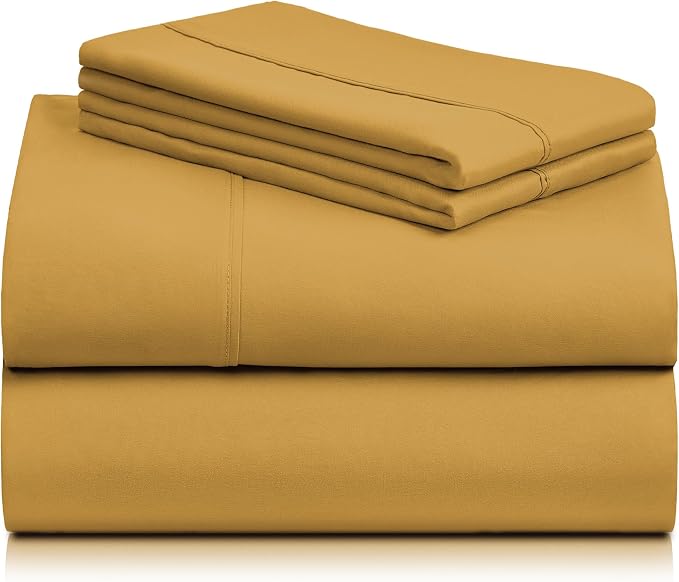LuxClub 4 PC Queen Sheet Set, Breathable Luxury Bed Sheets, Deep Pockets 18" - Image 8