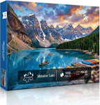 Moraine Lake Puzzles for Adults 1000 Pieces, Challenging Jigsaw Puzzles for - Image 5